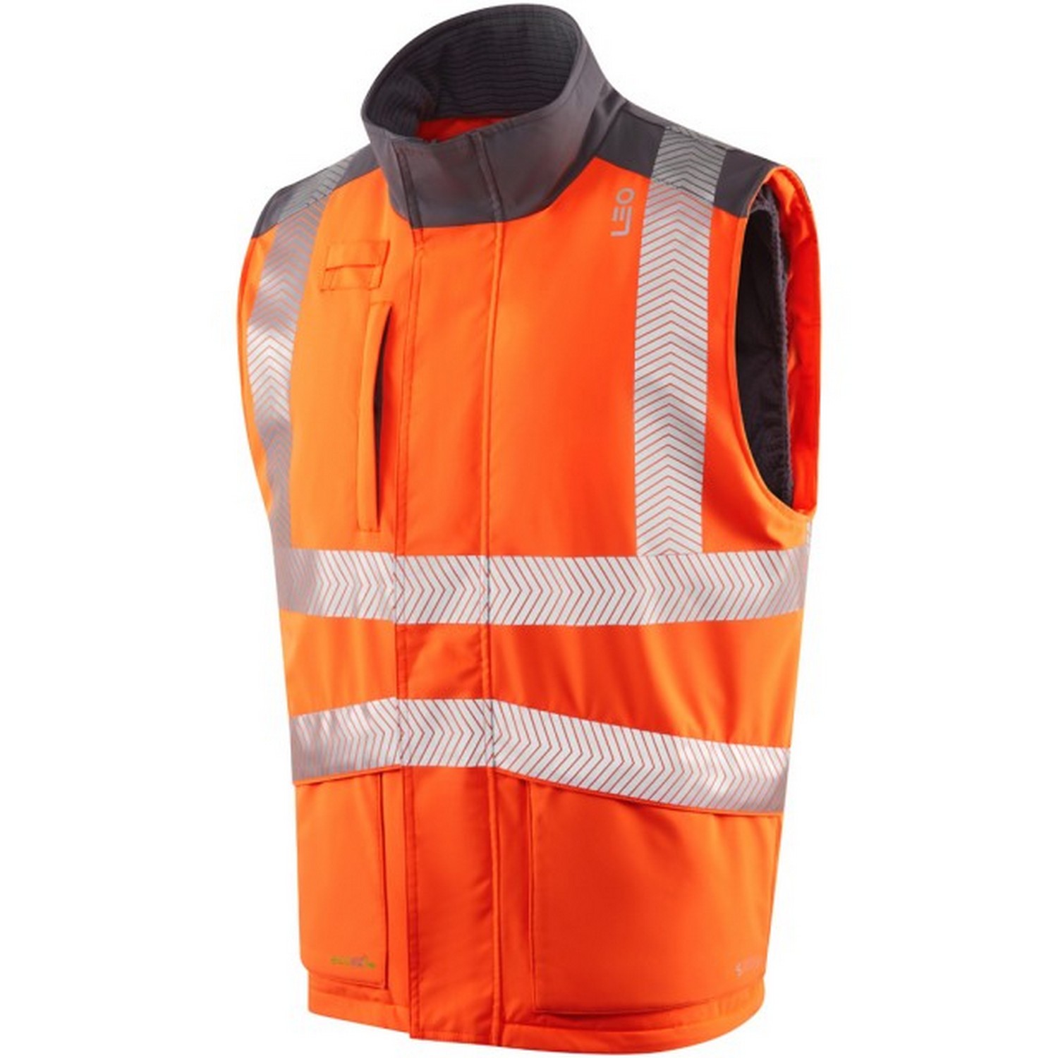 Halsinger Leo EcoViz Performance+ Bodywarmer Orange